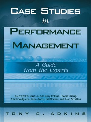 cover image of Case Studies in Performance Management